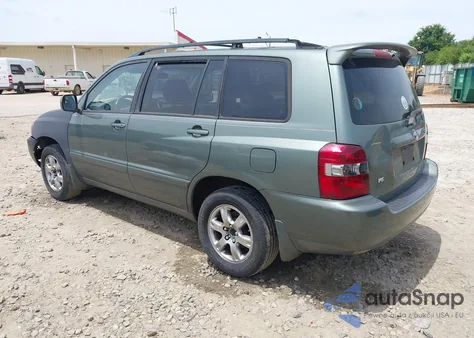 2007 Toyota Highlander V6 from USA, damaged, VIN JTEDP21A670131326